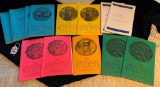 LOT OF 13 - 2002 THE NATIONAL BUTTON BULLETIN