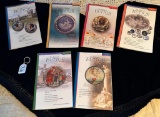 LOT OF 6 - 2013 & 2014 THE NATIONAL BUTTON BULLETIN
