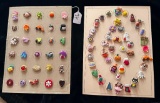 LOT OF 2 - SNAPS & MORE BUTTON DISPLAY CARDS