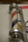 24 in. tall William Marvy model 405 barber pole