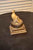 6 in. tall duck statue