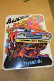 17 in. x 14 in. Modern Plymouth Road Runner metal sign