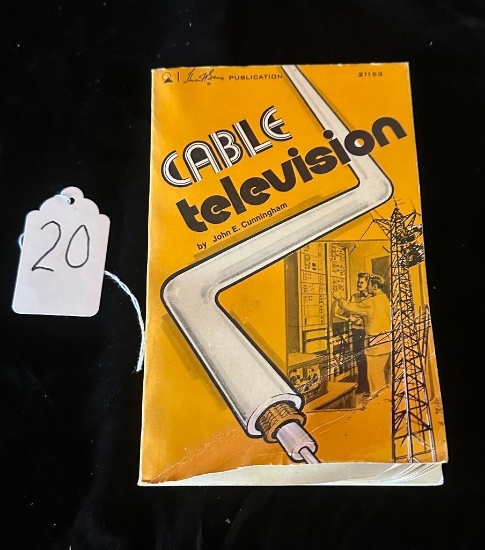 CABLE TELEVISION BY JOHN E. CUNNINGHAM FIRST EDITION 1976 BOOK