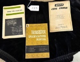 LOT- AMATEUR RADIO CIRCUITS BOOK, TRANSISTOR SPECIFICATIONS MANUAL & AMECO CODE COURSE BOOKS