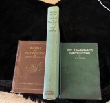 LOT - RADIO FOR EVERYBODY, MATHEMATICS ESSENTIAL TO ELECTRICITY & RADIO, THE TELEGRAPH INSTRUCTOR
