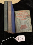 LOT OF 3 - OPERATORS WIRELESS TELEGRAPH & TELEPHONE 1918, MATHEMATICS FOR ELECTRICAL STUDENTS & MORE