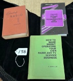 LOT OF 3 - ELEMENTS OF RADIO, HOW TO MAKE MONEY OPERATING YOUR OWN RADIO AND TV SERVICE BUSINESS & +