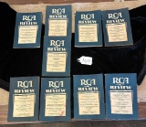 LOT OF 9 - RCA REVIEW 1938 & 1939 A QUARTERLY JOURNAL OF RADIO PROGRESS