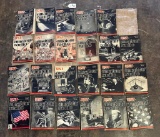 LOT OF QST AMATEUR RADIO MAGAZINES 1941 & 1942