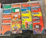 LOT OF 1930S TELEVISION, ALL ABOUT TELEVISION & RADIO REVIEW MAGAZINES