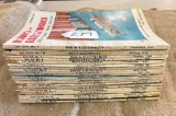 LOT OF 1940S, 1950S & 1960S RADIO-ELECTRONICS MAGAZINES