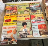 LOT OF 1960S RADIO-ELECTRONICS MAGAZINES