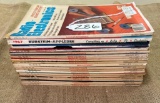 LOT OF 1970S & 1980S RADIO-ELECTRONICS & 1967 BURSTEIN-APPLEBEE MAGAZINES