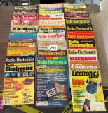 LOT OF 1960S, 1970S, 1980S & 1990S RADIO-ELECTRONICS , ELECTRICS WORLD & ELECTRONICS NOW MAGAZINES