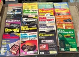 LOT OF 1970S & 1980S RADIO-ELECTRONICS MAGAZINES