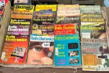 LOT OF 1960S, 1970S & 1980S RADIO-ELECTRONICS, ELECTRONICS NOW & ELECTRONICS NOW MAGAZINES