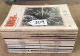 LOT OF 1970S, 1980S & 1990S QST MAGAZINES