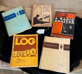 GROUP OF RADIO AMATEUR LOGS & MORE