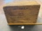 OLD WOODEN MOTOROLA QUINCY CRATE BOX