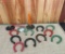 VINTAGE RUBBER HORSESHOE GAME INCLUDES ROY ROGERS LUCKY HORSESHOE & MORE