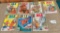 LOT OF 7 MARVEL ALF COMIC BOOKS, IN PLASTIC COVERING - CARDBOARD IS COVERING SOME OF THE BACKS