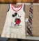 MICKEY MOUSE TANK TOP & NECKTIE - SOME STAINING ON SHIRT