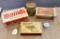 LOT OF MOUNDS PETER PAUL CANDY BAR BOX, WHITMAN'S CHOCOLATES & MORE