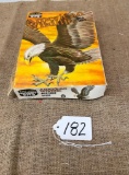 AMERICAN WILDLIFE BALD EAGLE 09350 LIFE-LIKE HOBBY KITS MODEL KIT - DAMAGE TO BOX