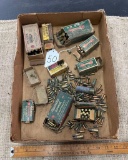 VINTAGE FLAT OF OLD AMMO - DAMAGED BOXES