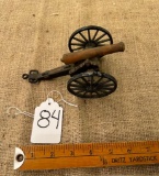 STONE RIVER NATIONAL BATTLEFIELD CAST IRON & BRASS TOY CANNON