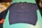 Eddie Bauer Cotton hand knitted Navy Blue Casual Sweater