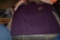 Ralph Lauren Wool Hand knitted Purple turtleneck sweater