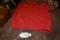 Red hand knitted sweater