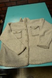 Eddie Bauer 85%Wool/15%Nylon Gray knitted Sweater