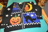 Marisa Christina Classics Halloween hand knitted sweater