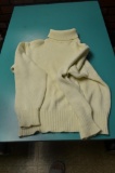 J.G. Hook Cotton Knitted Cream colored Sweater