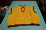 Vintage Yellow hand knitted sweater