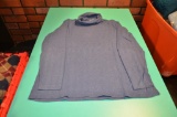 Robert Scott Ltd. 70%Cotton/30%Polyester Blue turtleneck shirt