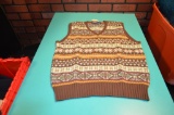 Ralph Lauren brown cotton hand knitted sweater
