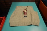 Hand knitted Santa Sweater