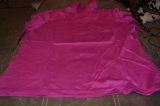 Lands End Cotton pink turtleneck shirt