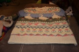Hand knitted geese sweater