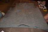 Hand knitted Gray Sweater Vest