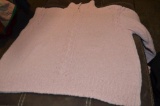 Hand knitted pink sweater