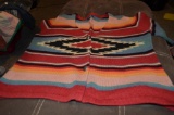 American Living Hand knitted western style button up sweater