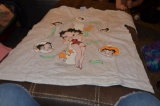 College Ware betty Boop tee shirt