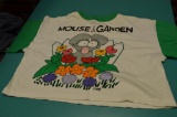 J. Christopher Garden cotton crop top shirt