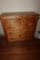 45 in. tall x 20 in. deep x 45 in wide 5-Drawer Antique Dresser