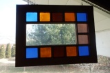 18 in. x 24 in. Stained Glass Window