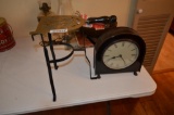 Trivet and India clock